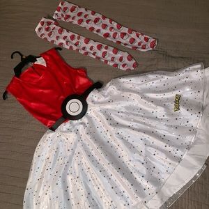 BRAND NEW 4 PEICE SET POKÉ BALL DRESS